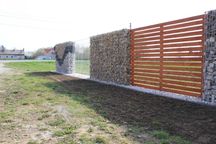 Ogrodzenie gabionowe kosz ogrodzeniowy 143cm x 250cm x 24cm