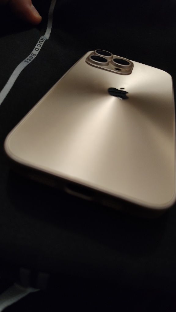 Etui rosegold Apple iPhone 14 pro max szklane plecki, ochrona aparatu