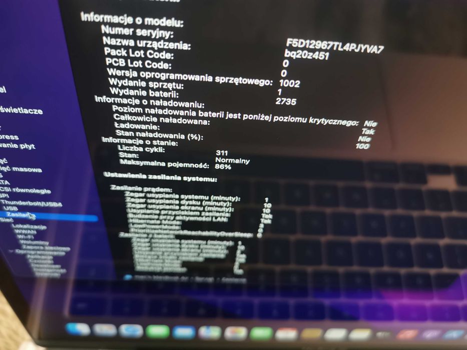 laptop MacBook Air m1 jak nowy
