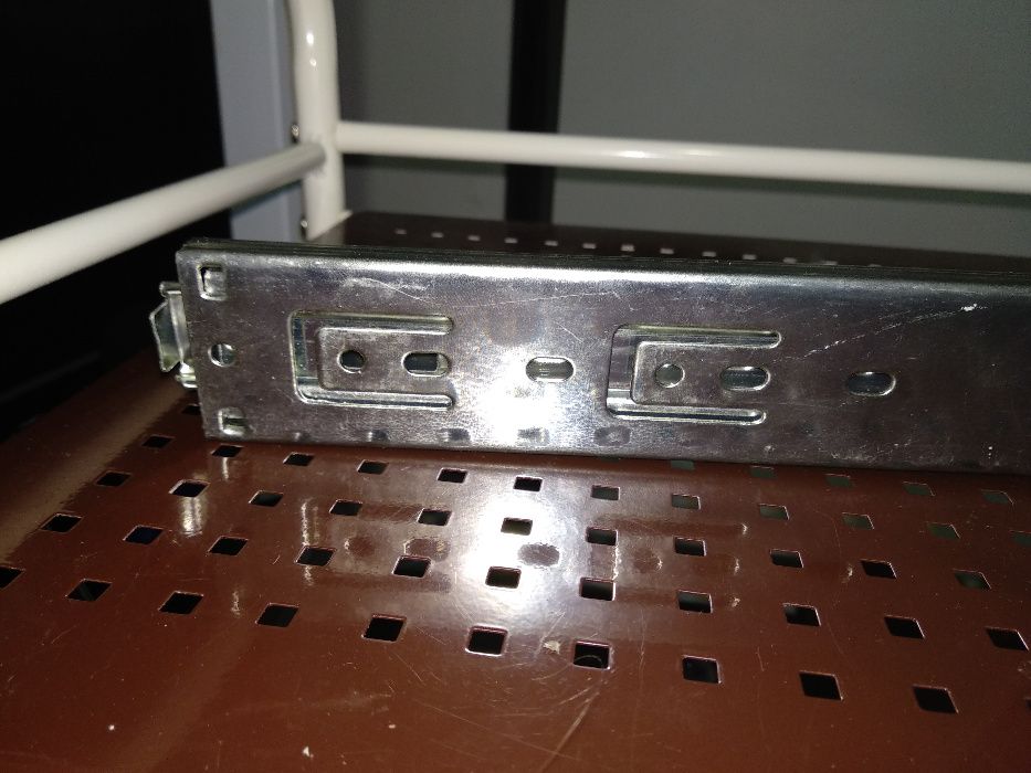 Par de guias para gavetas 50 cm (novo)