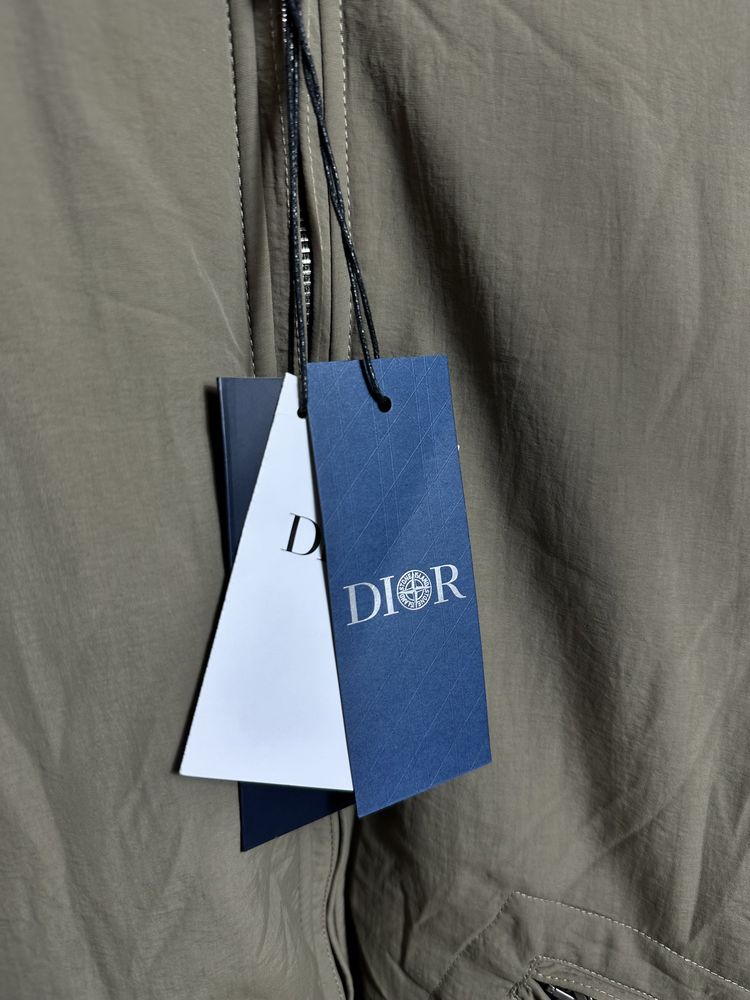 Куртка бомбер Dior x Stone island