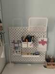 Tablica perforowana Skadis ikea 56x56cm z dodatkami