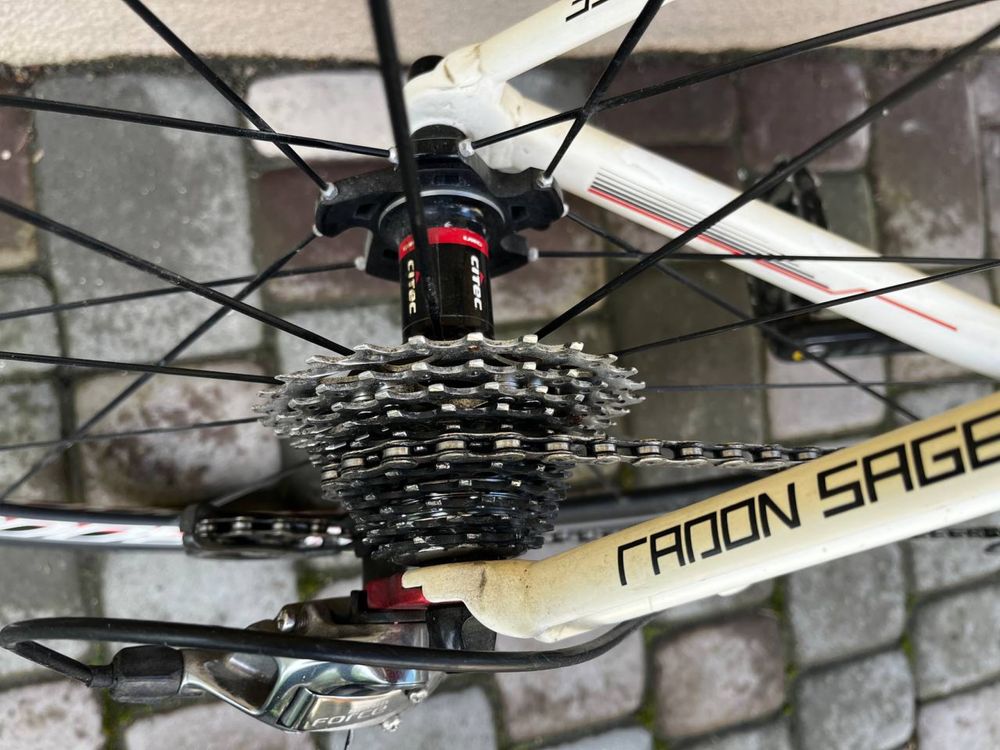 Radon sage трансмісія та гальма sram force