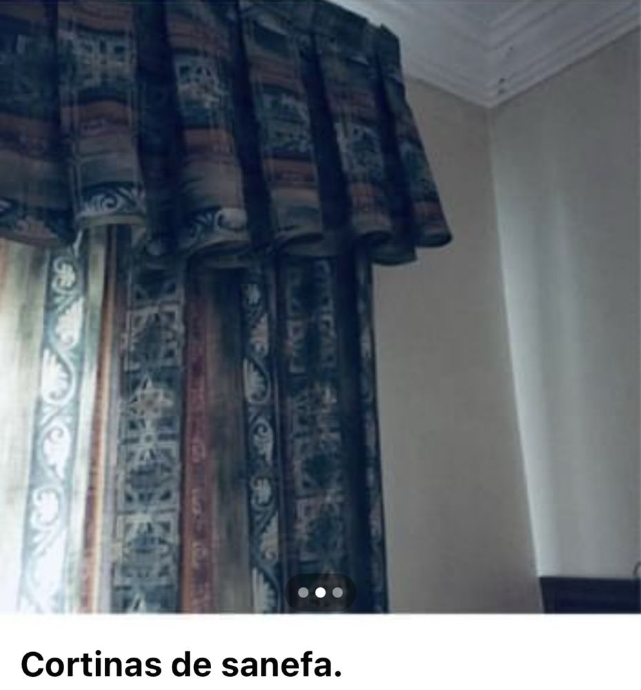 Cortinas de sanefa