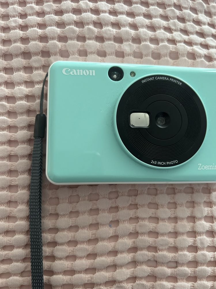 Máquina Fotográfica Instantânea Canon Zoemini C - Verde Menta