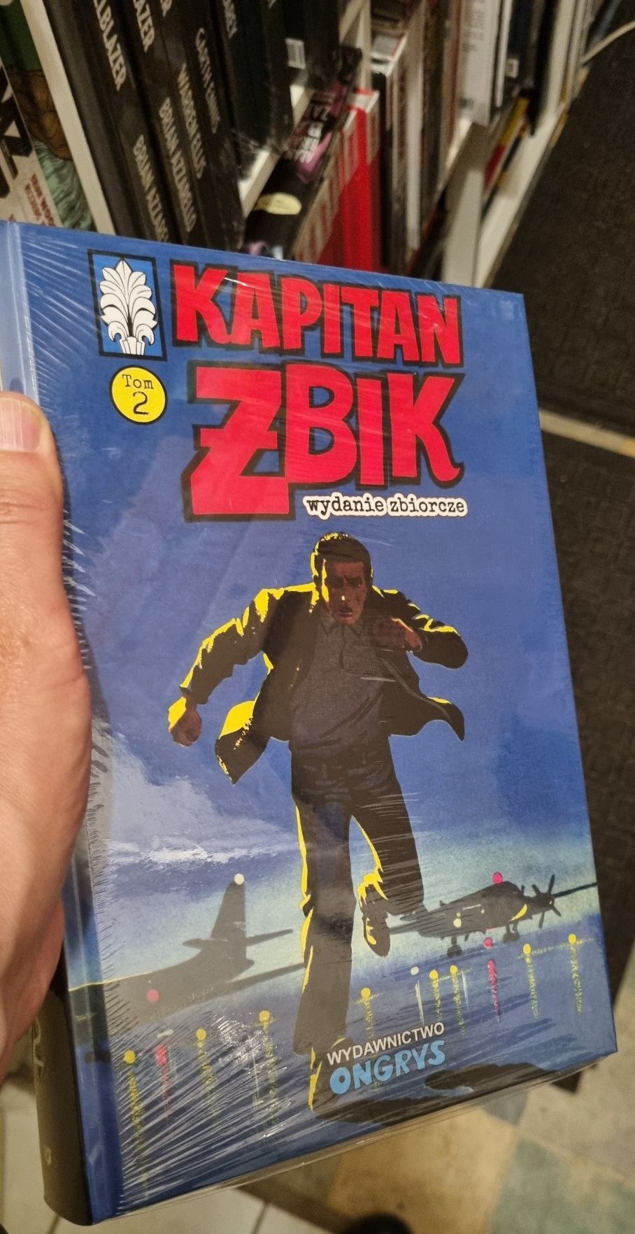 Kapitan Żbik wydanie zbiorcze tom II, okładka specjalna Rosiński
