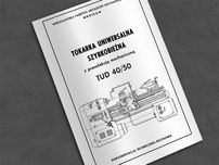 Tokarka TUD 40, TUD 50, TUD-50 - DTR