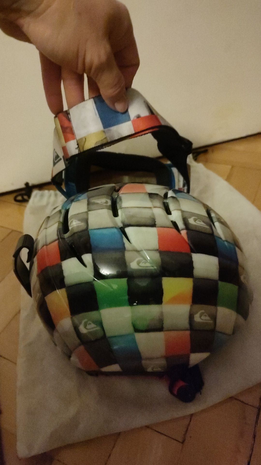 Kask i gogle Quiksilver super stan