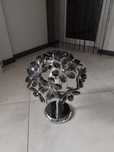 Globo lampka nocna stołowa flower Juliana 5132-1T do salonu clear