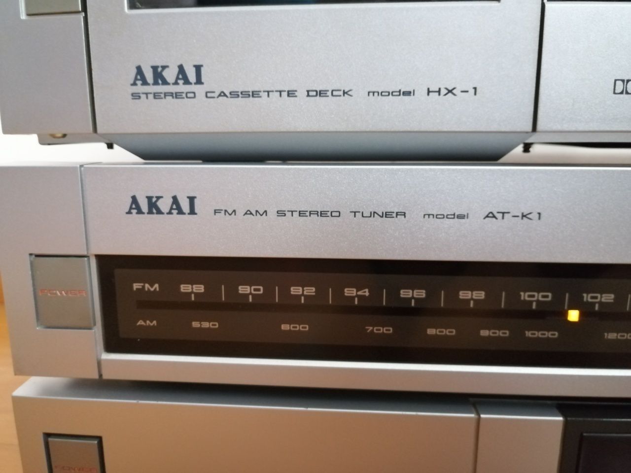 Akai aparelhagem vintage por módulos excelente qualidade áudio