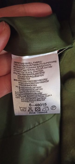 Marynarka żakiet ciepła klasyka Bennetton kieszenie Bonprix