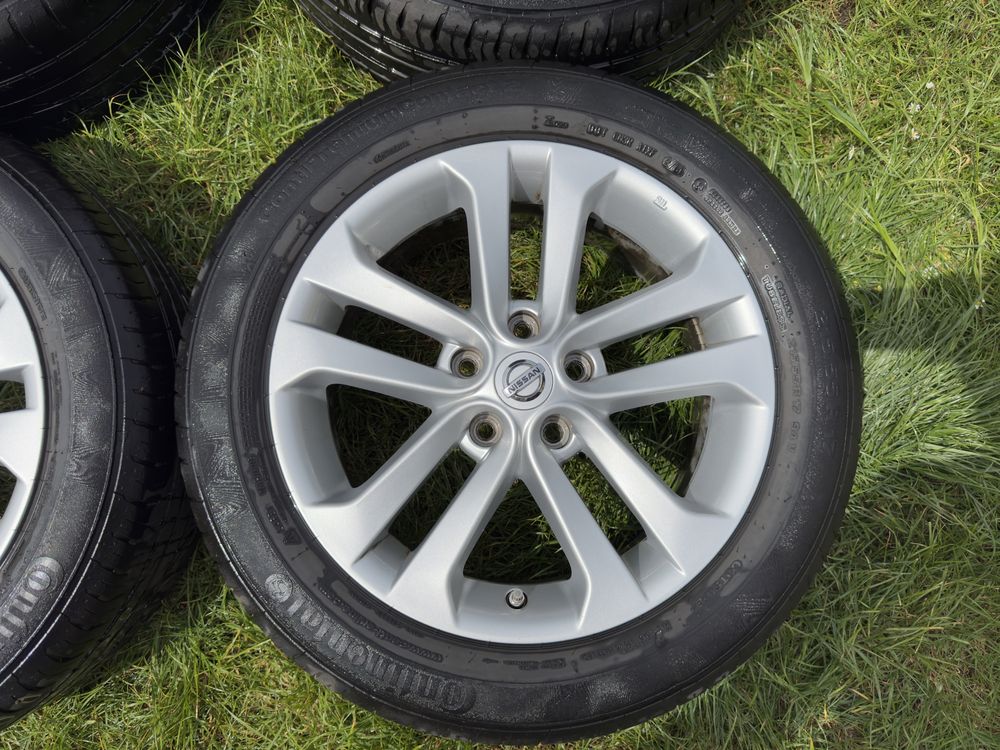 Koła Nissan Qashqai Juke 215/55R17 Letnie 17x7 et47 5x114,3 Czujniki