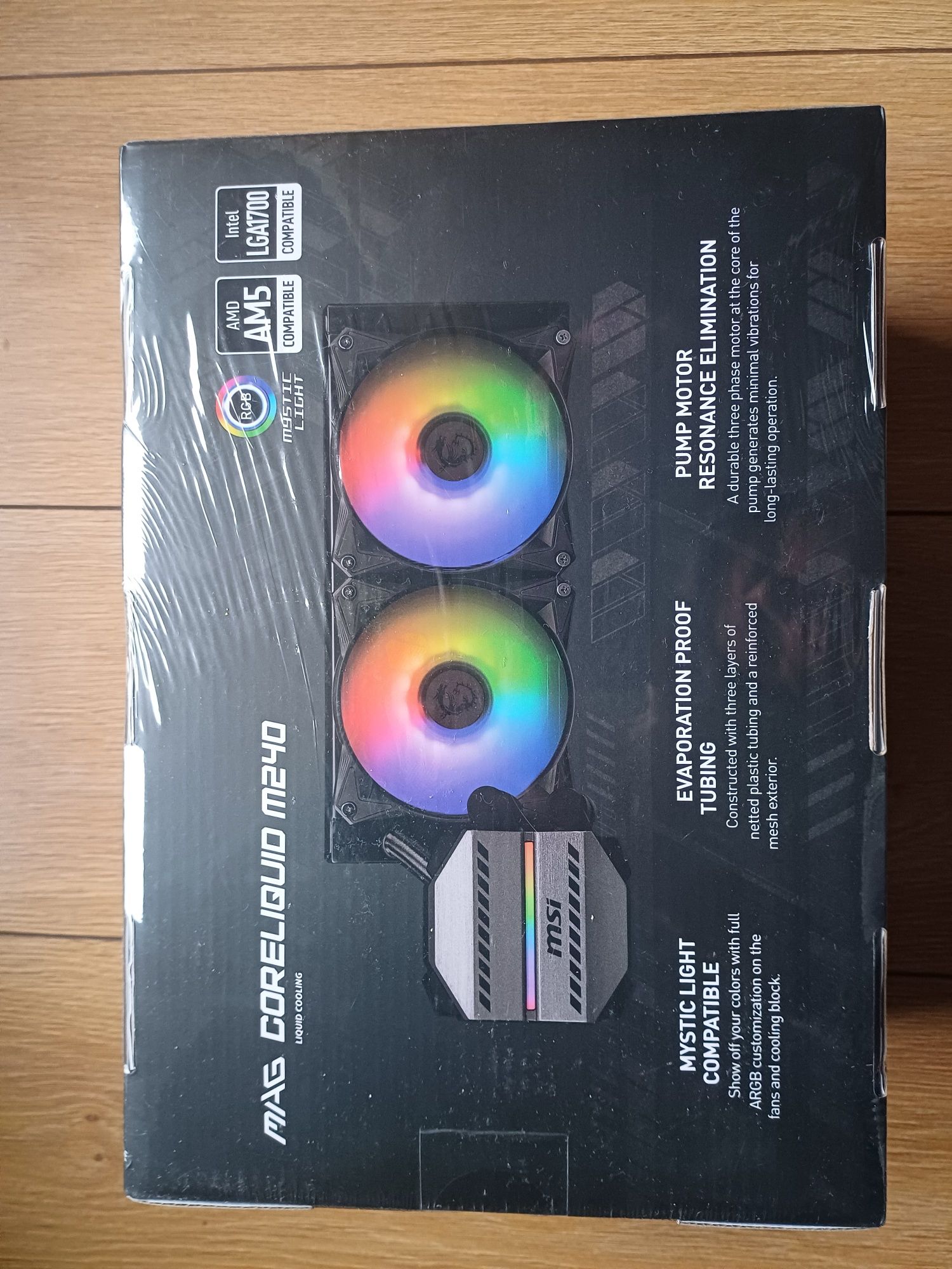 Chłodzenie wodne MSI MAG M240 RGB LGA1700