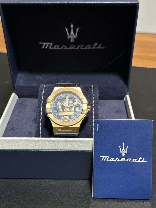 Relógio Maserati (Na Caixa), Lindo!