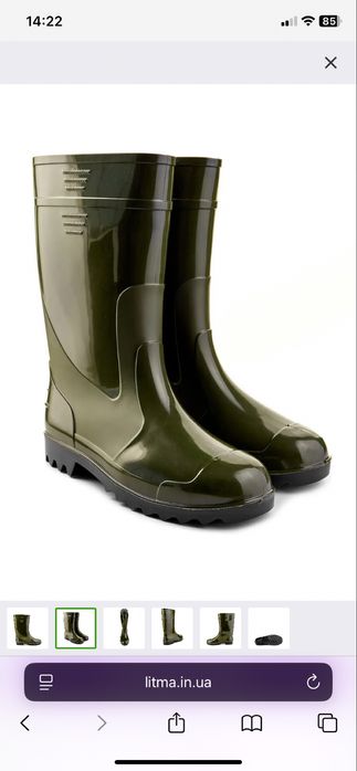 Чоботи чоловічі Хакі 38-48