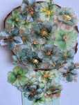 Zestaw naklejek DIY/Vintage Flower, Forest Secret Realm/20 sztuk