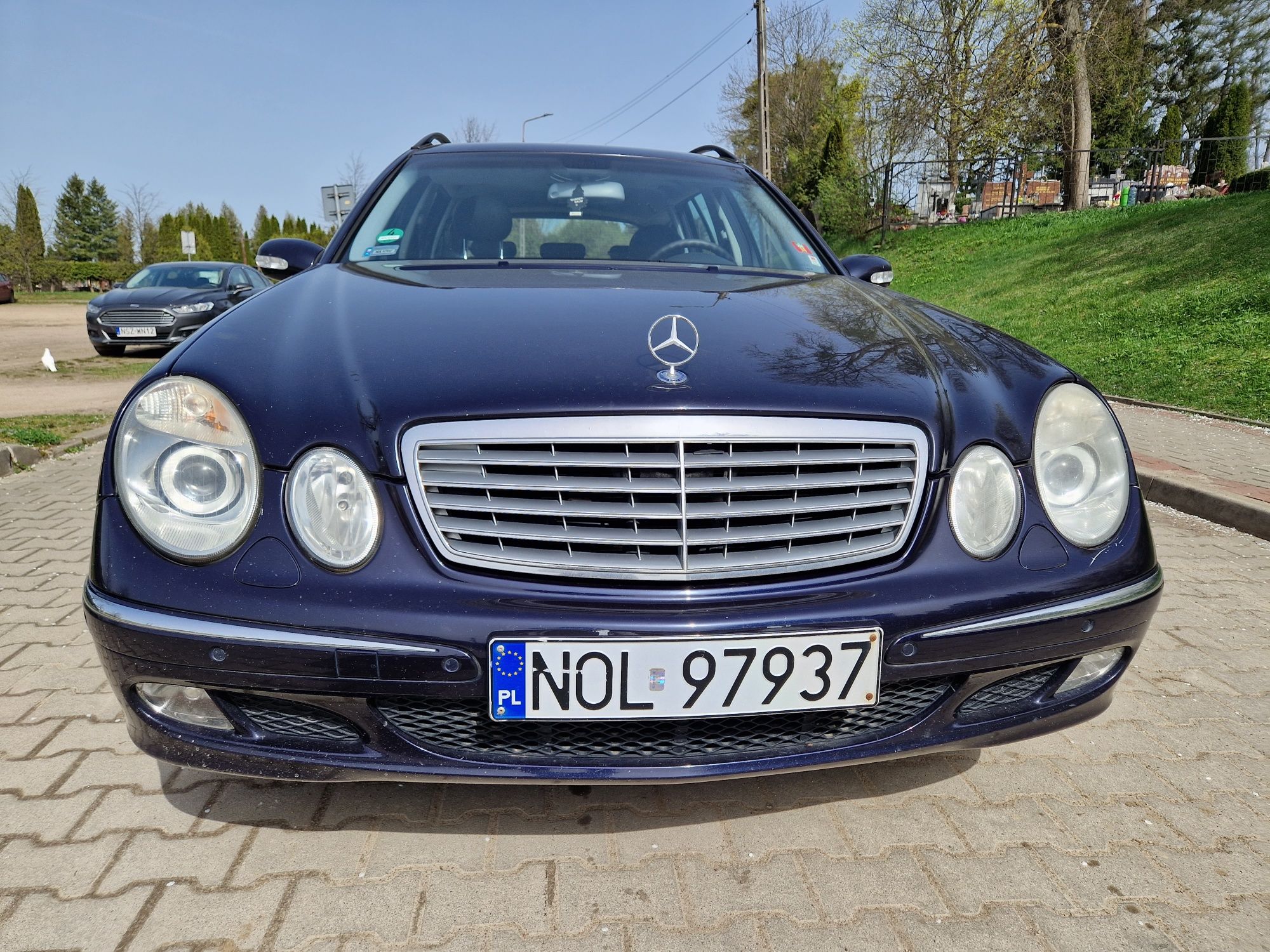 Mercedes E320 3.2 benzyna, automat, 2003r.