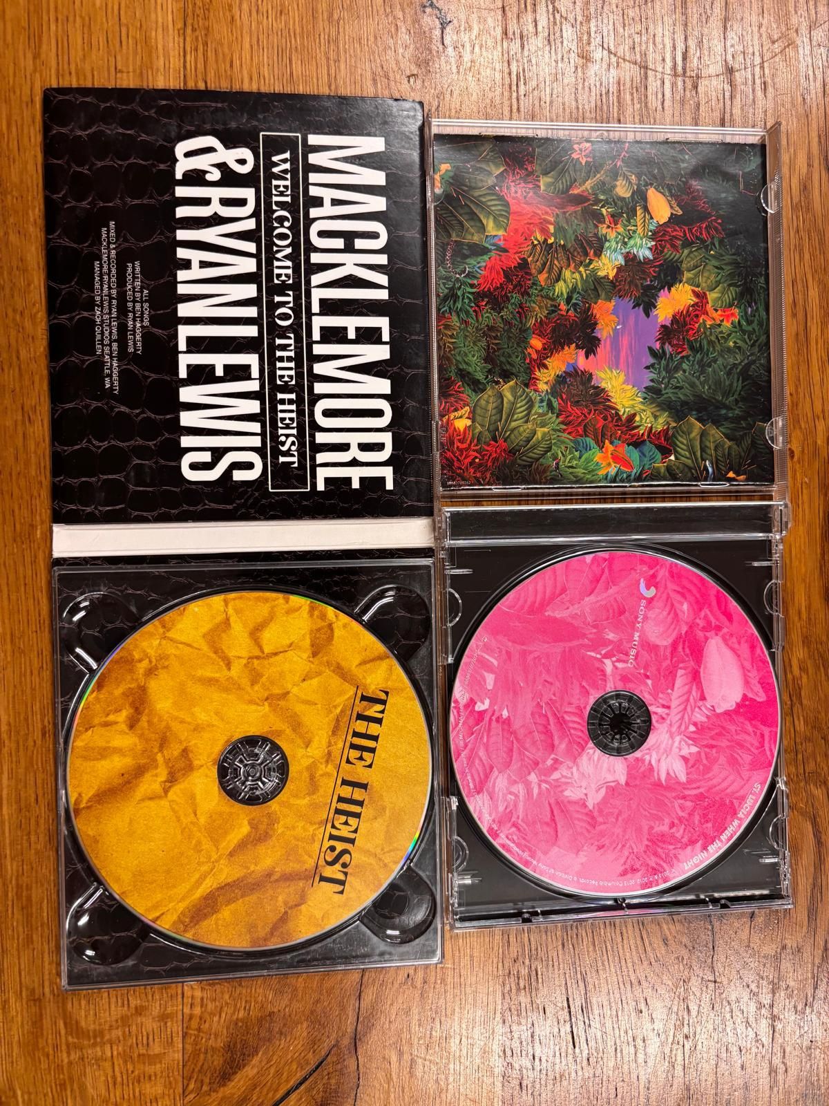 2 CD St. Lucia, When the night, Macklemore & Ryan Lewis, The heist