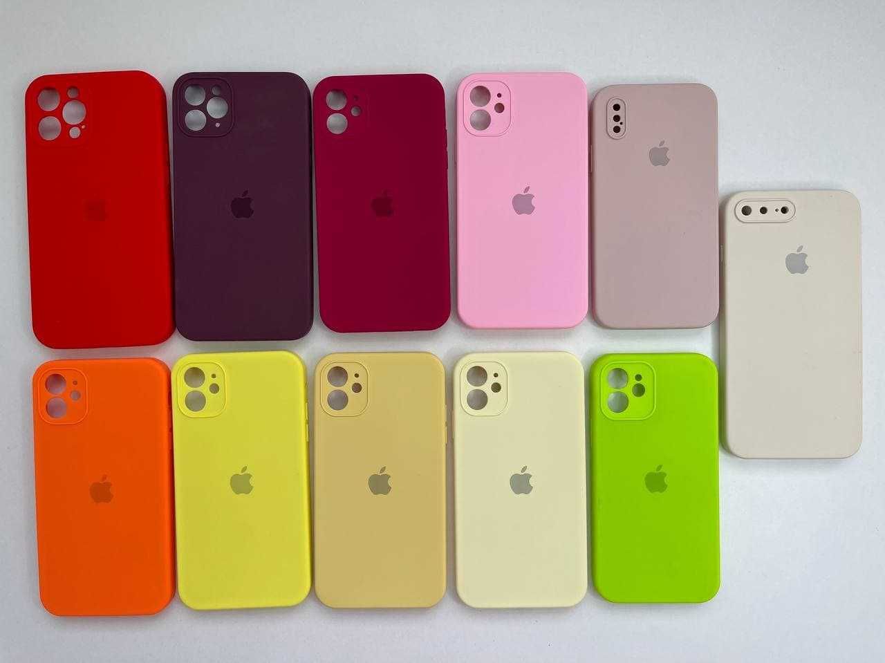 Чохол силіконовий iPhone 11 чохол Silicone case на айфон 11 КВАДРАТНИЙ