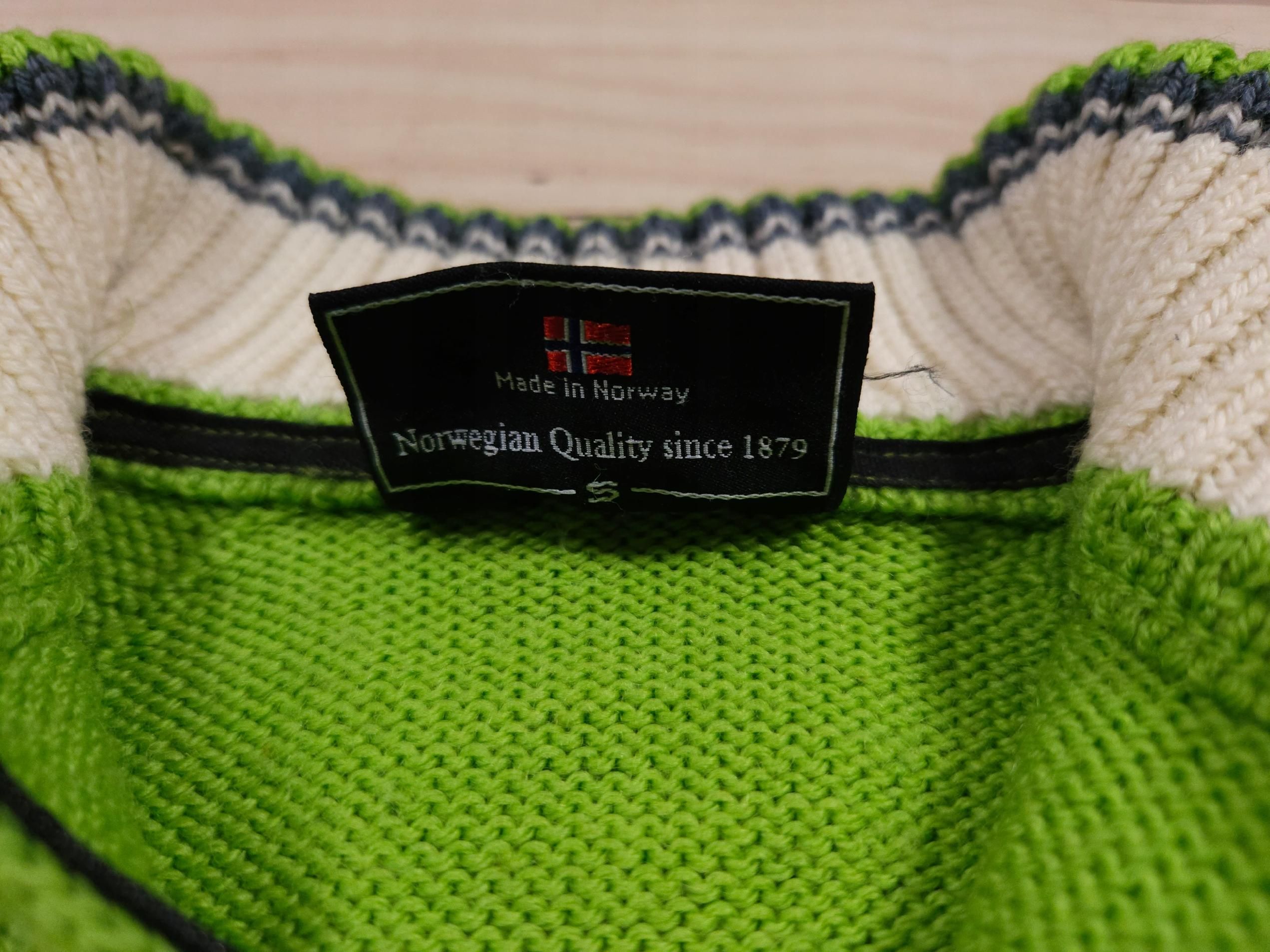 DALE Of Norway Sweter Damski Half Zip Dale Sport Wełniany r. S