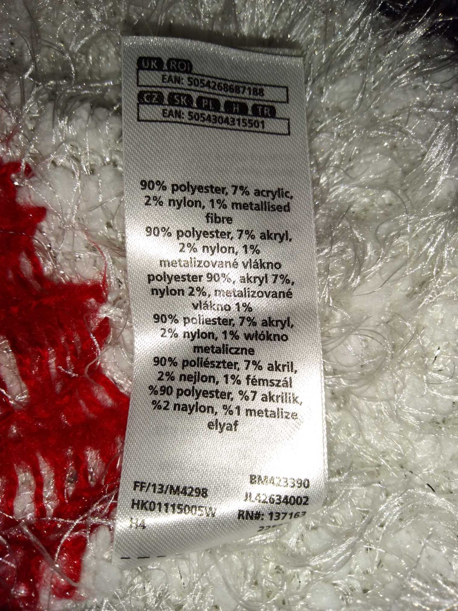 sweter rozm 34 cieplutki F&Fz sweterek świąteczny 34
