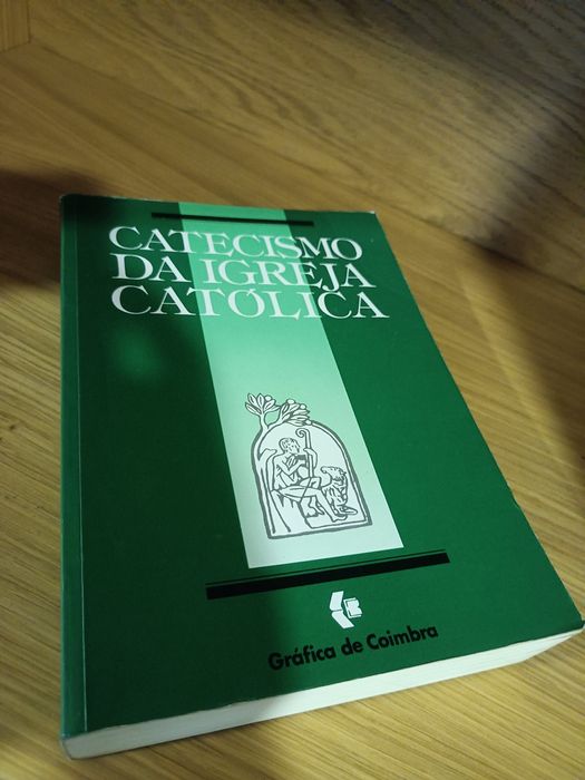 Vendo livro Catecismo da Igreja Católica formato grande