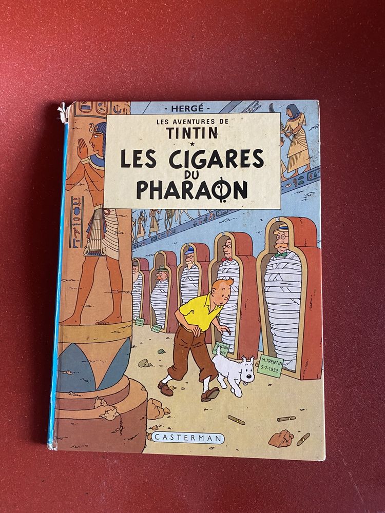 Tintin, Les Cigarres du Pharaon