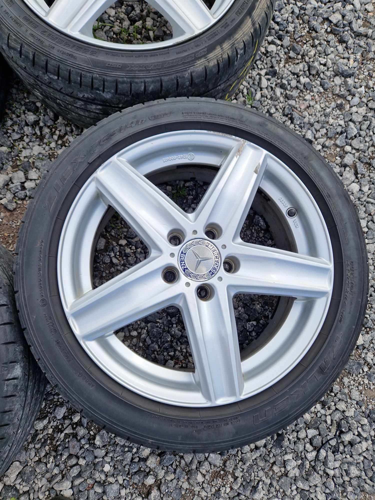 Koła Alufelgi Mercedes-Benz C klasa W204 5x112/7Jx17" ET40