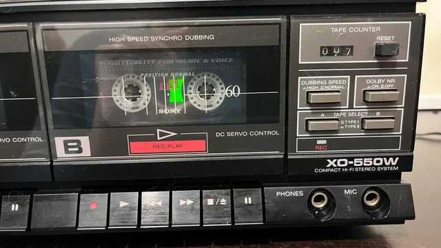 MiniSistema Sony XO-550W Funcional
