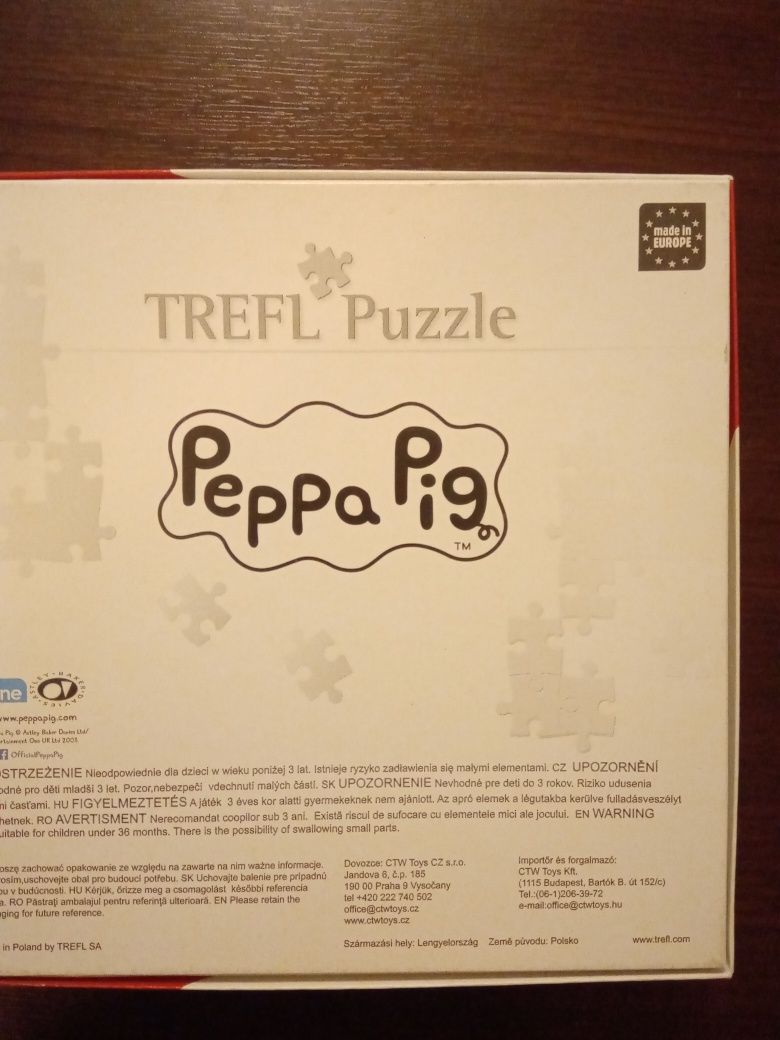 Puzzle Świnka Peppa Trefl