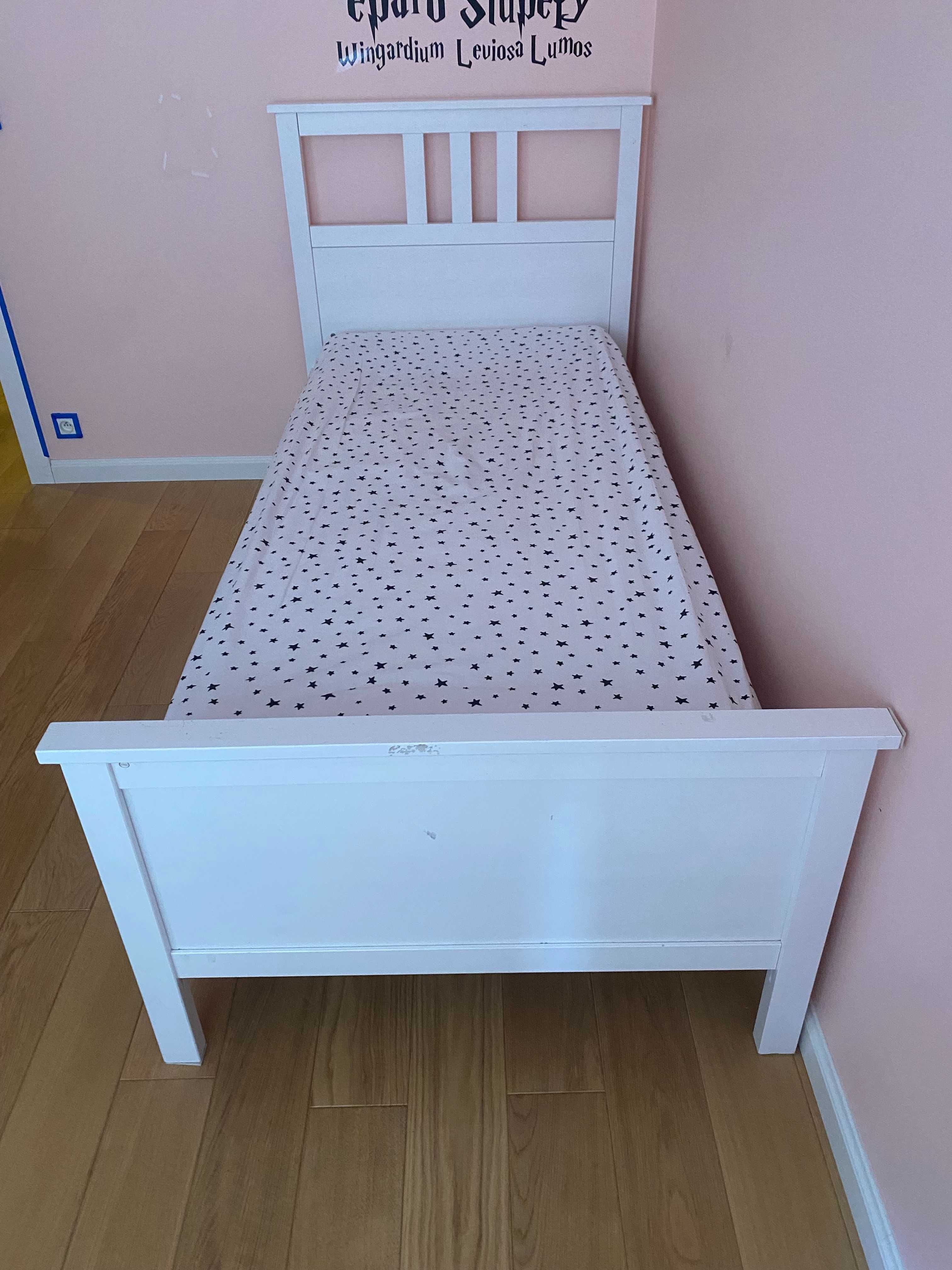 Łóżko Hemnes Ikea 90x200