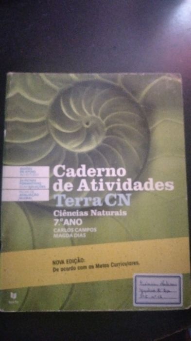 Cadernos de Atividades 7° Ano