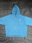 Niebieska bluza męska z kapturem Nike XL