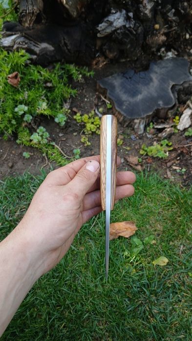 Ręcznie wykuty nóż myśliwski/ nóż edc/Knifemaking.