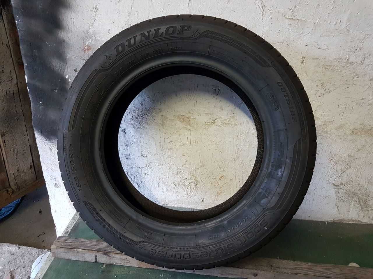 Nowa Opona letnia pojedynka 185/60R15 8,2mm Dunlop Sport bluResponse
