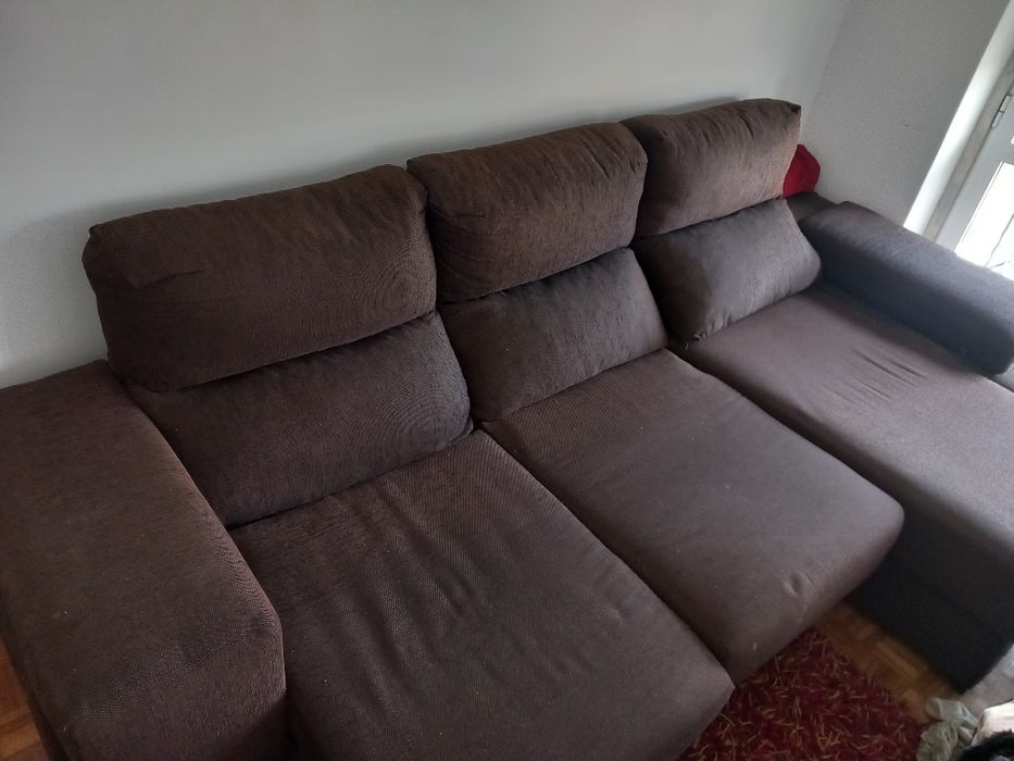 Sofa / cama com chaise long