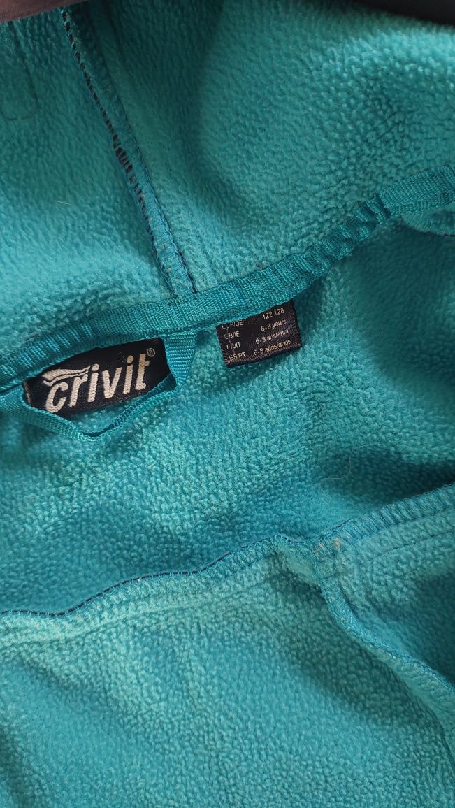 Kurtka softshell dla chlopca crivit 122/128