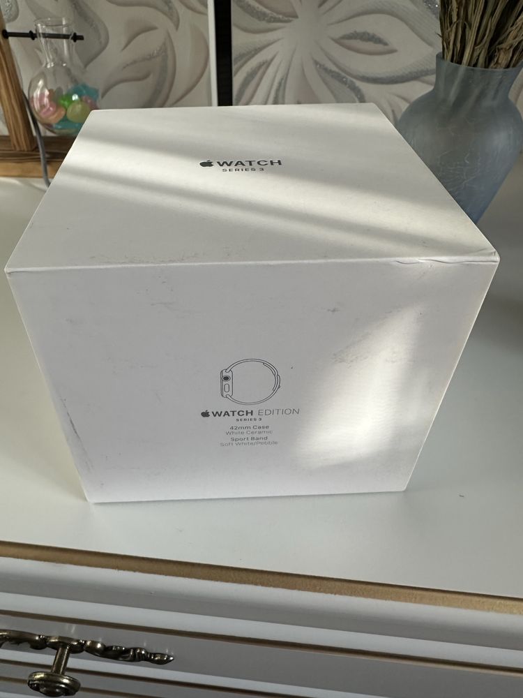 Новые часы Apple  Watch Edition Ceramic 3 series 42 mm