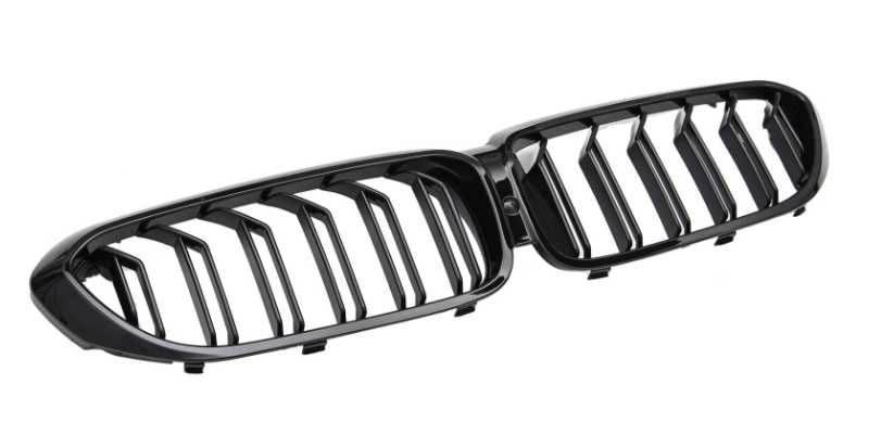 Nerki Grill BMW G30 G31 Przedlift LCI STYLE Czarny Połysk