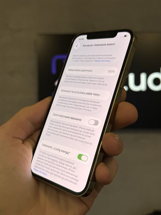 RATY 0% iPhone 12 Pro 128GB BATERIA 100% GWARANCJA 12 miesiecy!!!