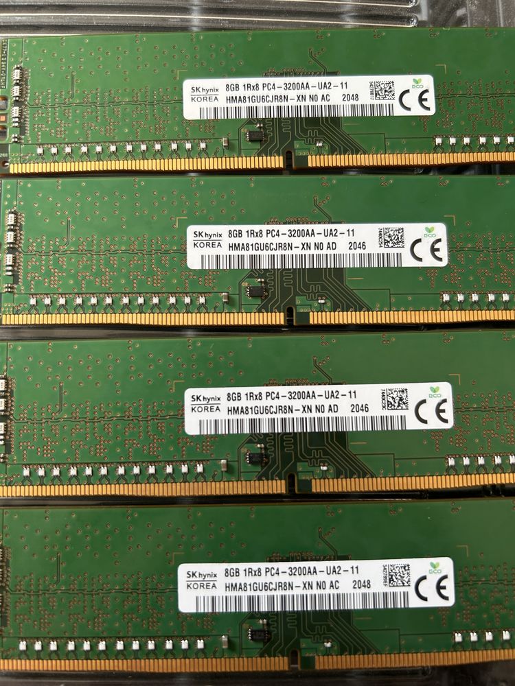8gb DDR4 2133|2400|2666 Оперативная память DIMM ГАРАНТИЯ