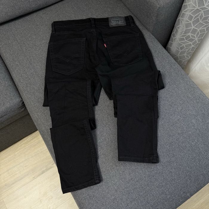 4 Джинси брюки levi’s 512 30/34 чорні s-m 501