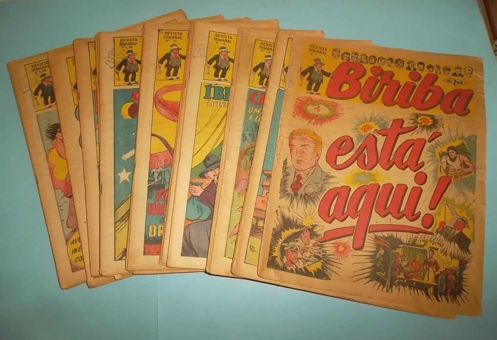BIRIBA - Números 1 a 31 - Editora O Globo, 1948 - RARIDADE !!