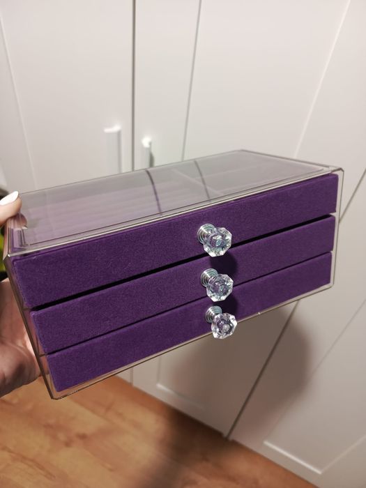 Organizer kuferek na biżuterię nowy