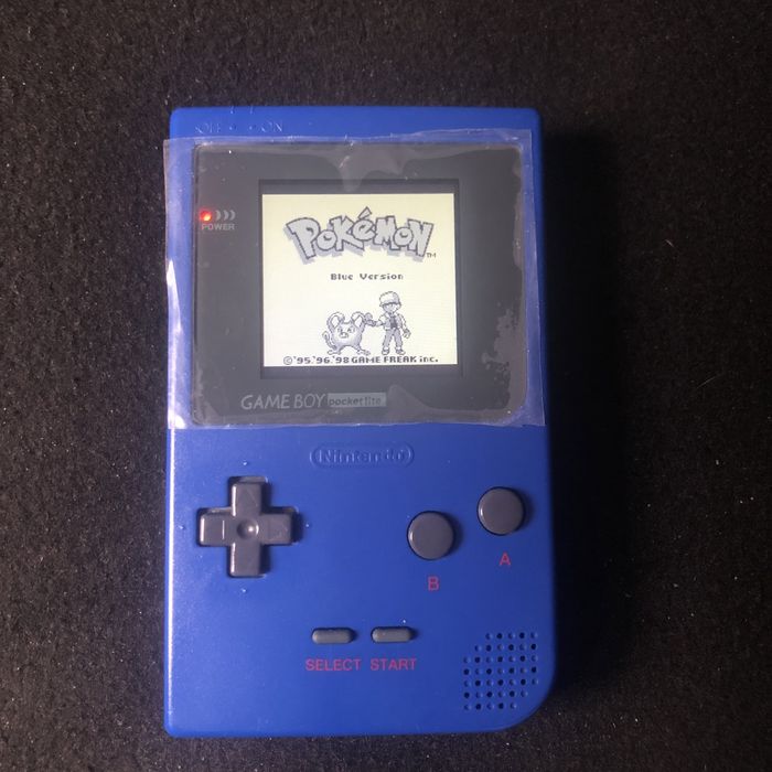 Gameboy Pocket IPS wyswietlacz, szklo, super stan!