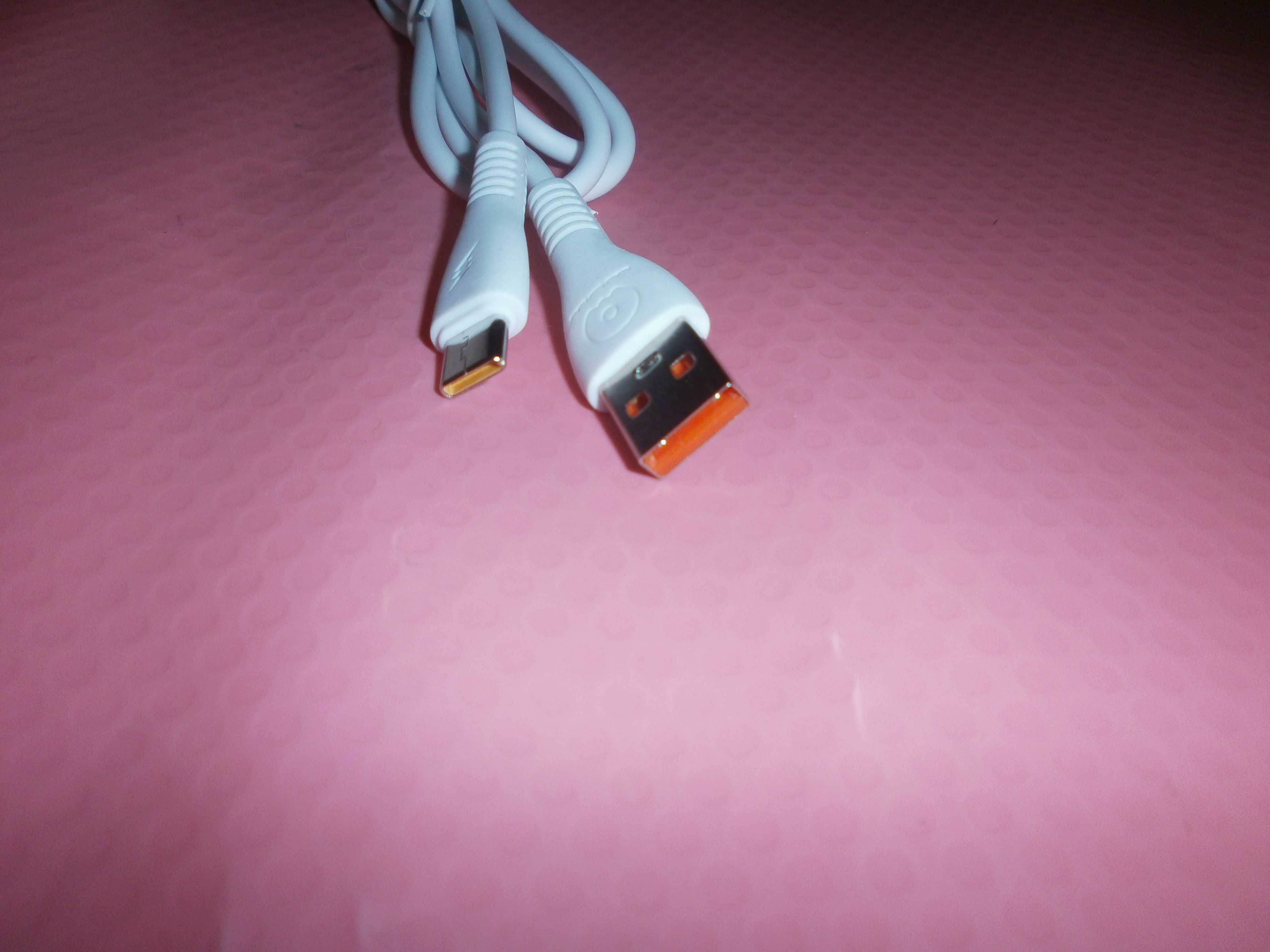 Кабель зарядки WUW X163 (2.4A) (1M) USB - Type-C