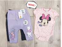 NOWE zestaw body krótki rękaw / spodnie legginsy
