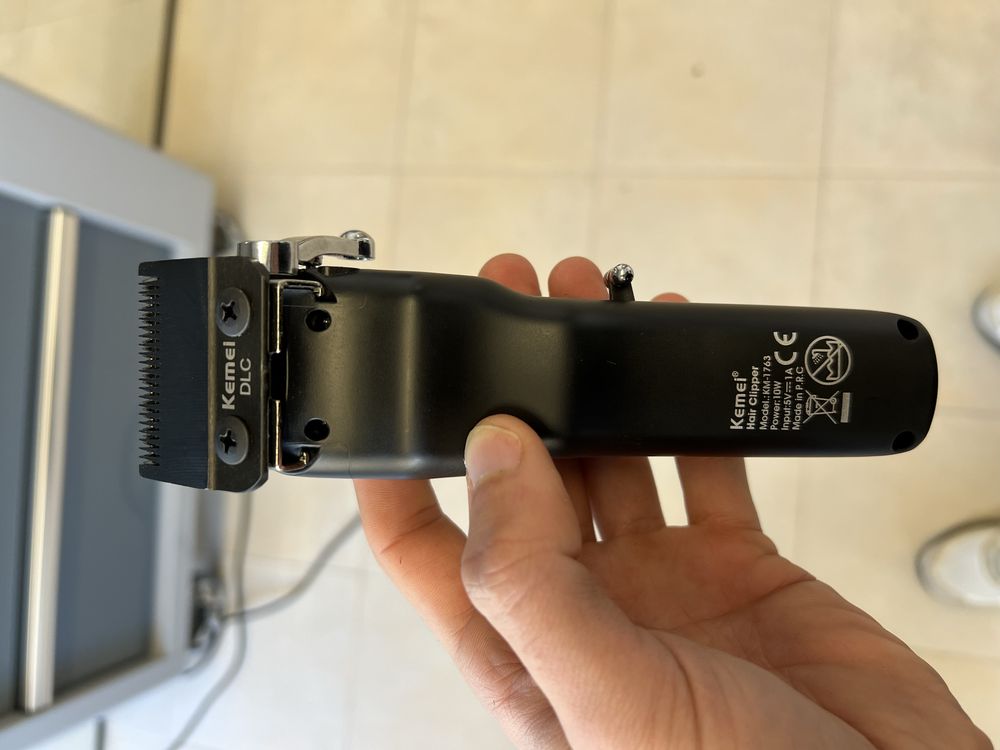 Kemei maquina de corte forte
