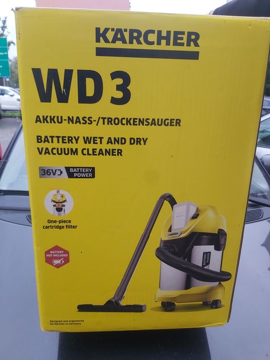 Nowy Karcher wd3 battery premium