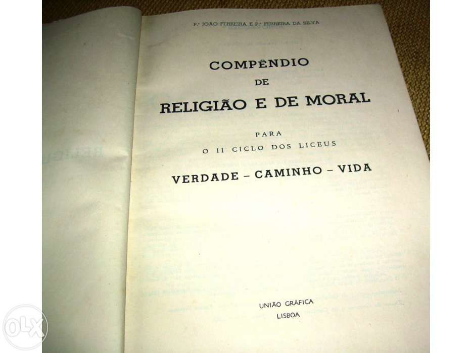 Compêndio de religião e de moral/ padre joão ferreira (1954)